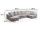 Atelier Del Sofa Colorado Corner Beige